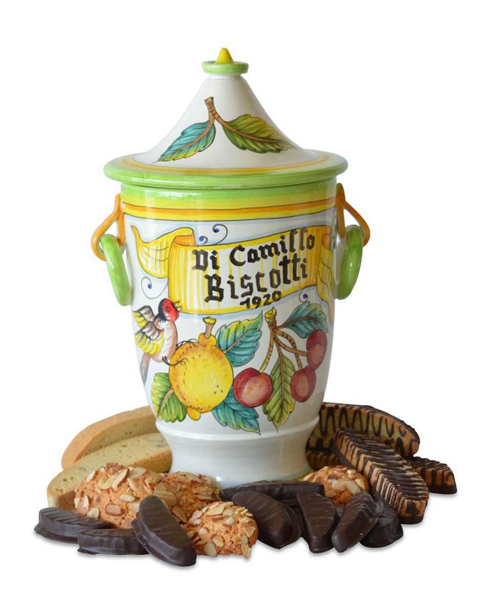 Uccello del Paradiso Biscotti Jar